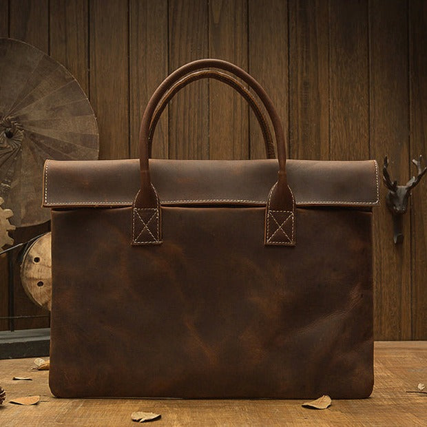 Andalusia Leather Soft Briefcase
