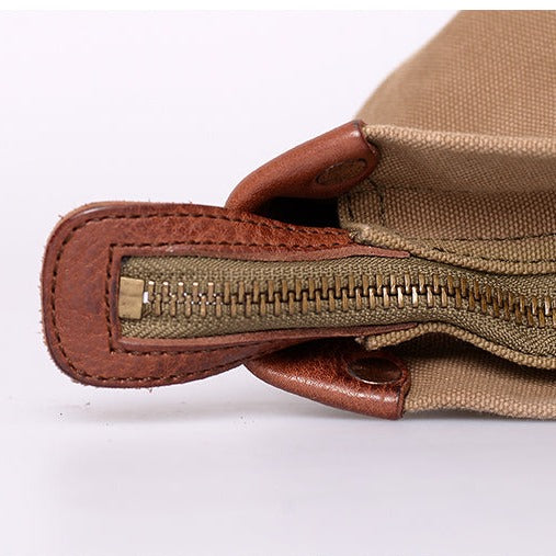 Canvas + Leather Day Tote