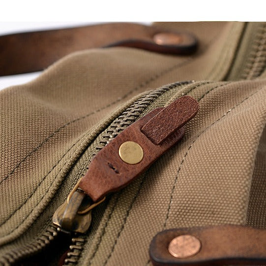 Canvas + Leather Day Tote