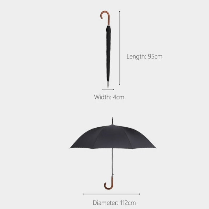 London Walking Umbrella - Classic Crook