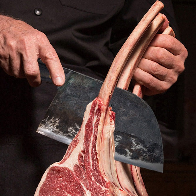 Full Tang Carbon Cleaver