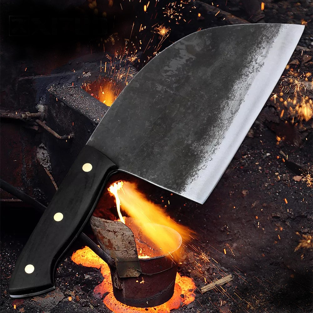 Full Tang Carbon Cleaver