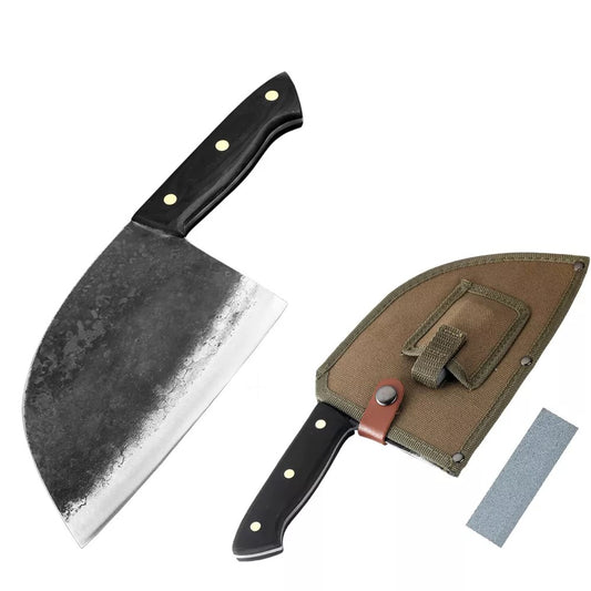Full Tang Carbon Cleaver