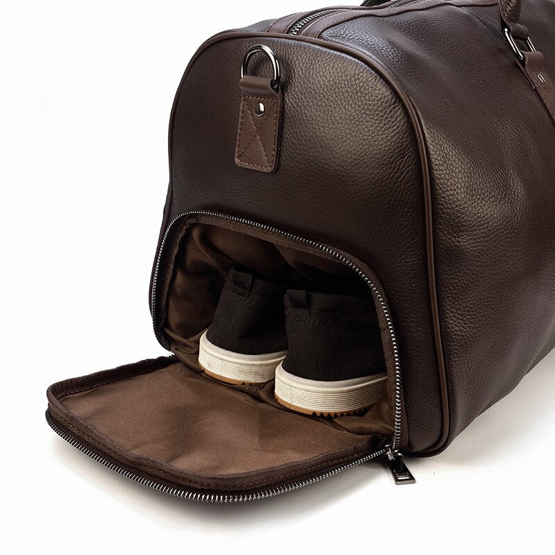 Andorra Leather Duffle