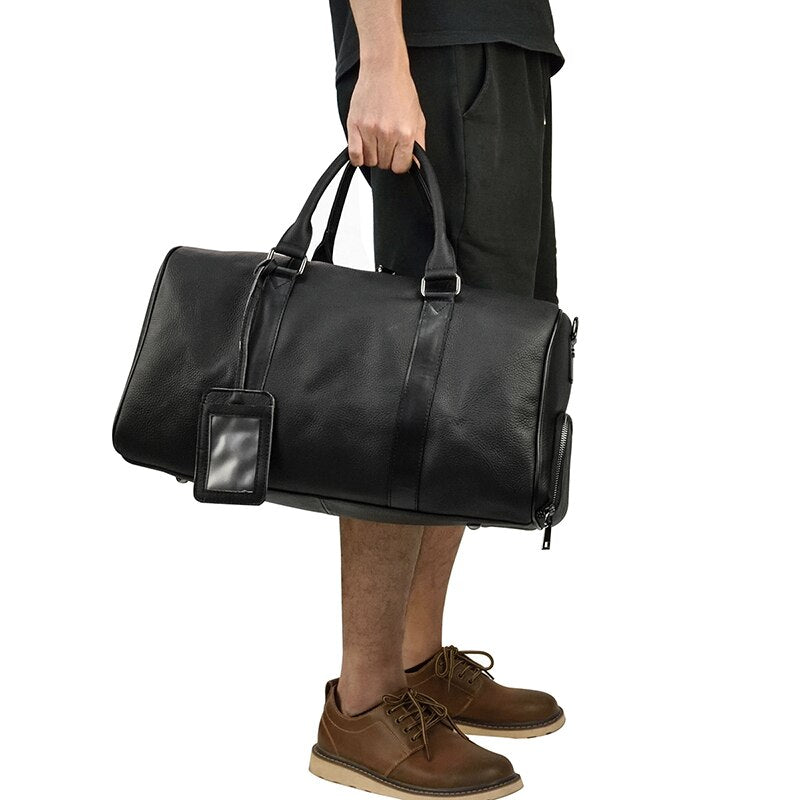 Andorra Leather Duffle
