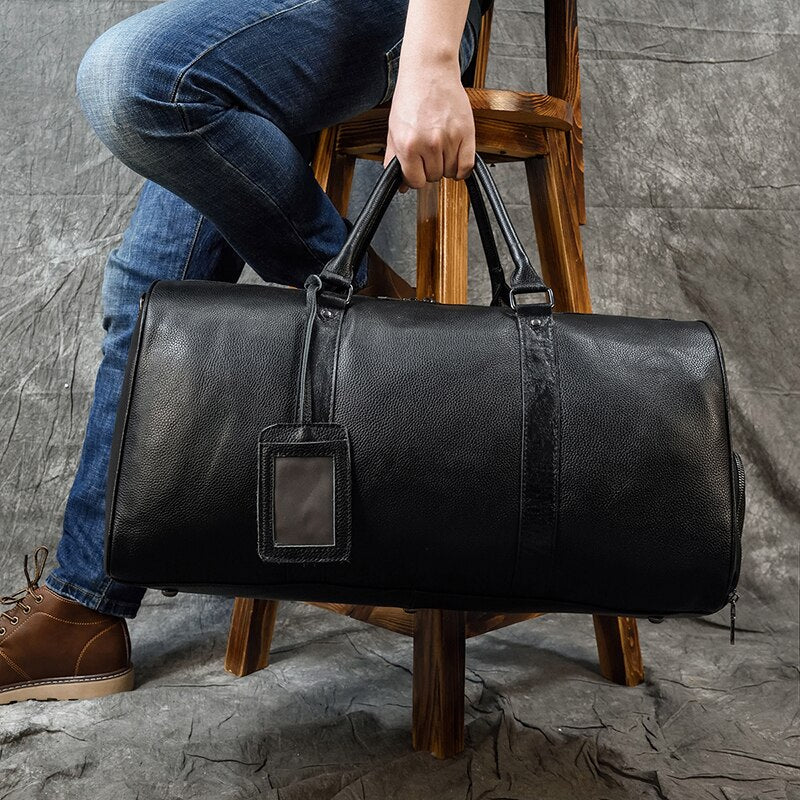 Andorra Leather Duffle