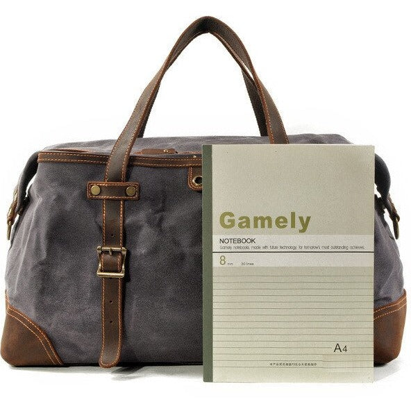 Sierra Waxed Canvas Weekender