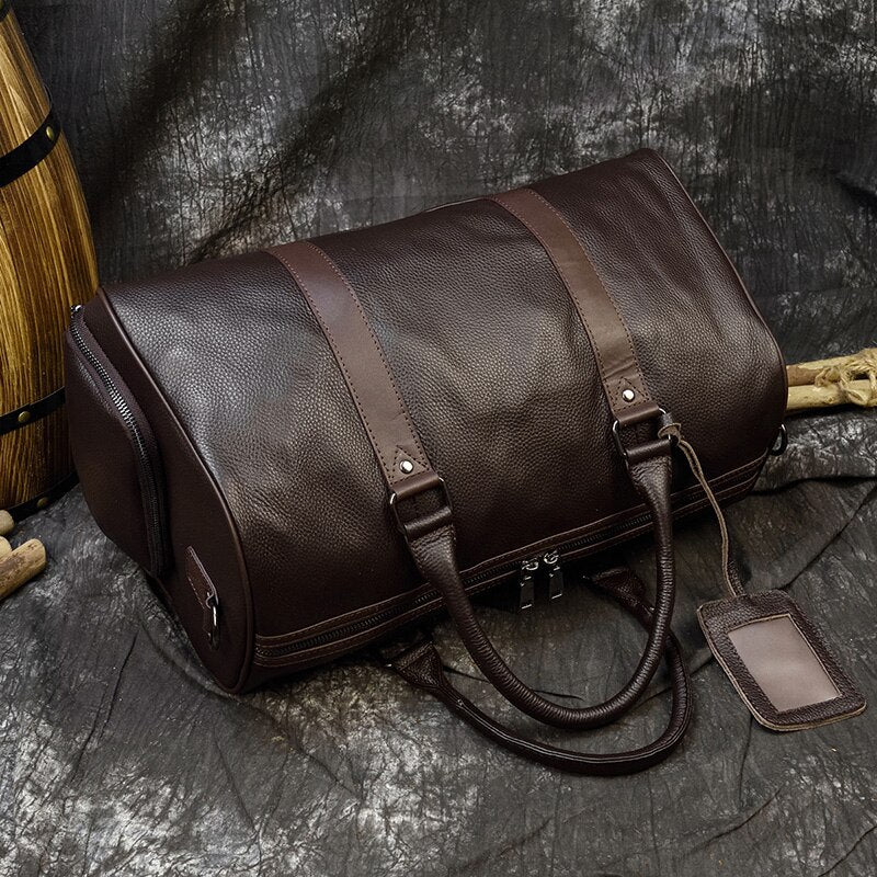 Andorra Leather Duffle