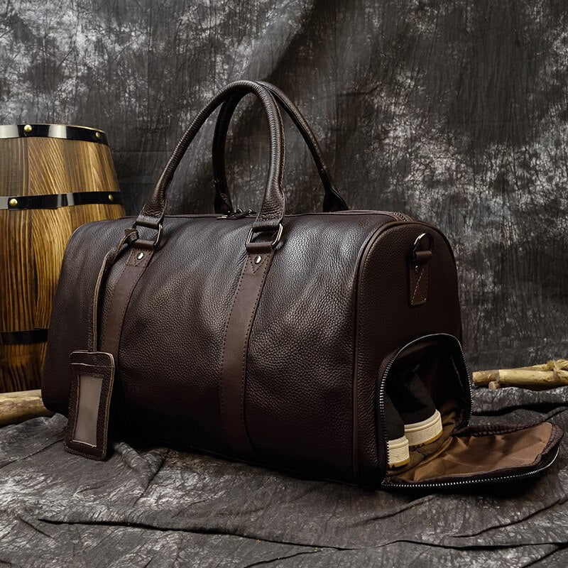 Andorra Leather Duffle