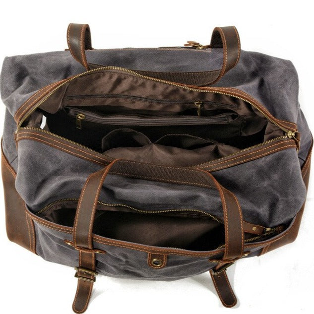 Sierra Waxed Canvas Weekender