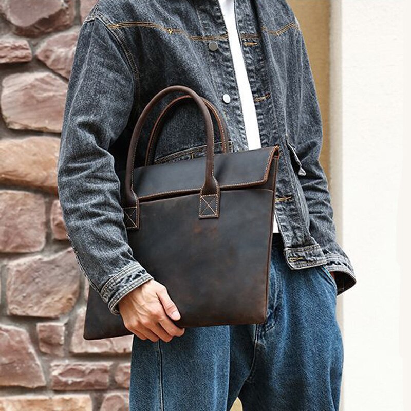 Andalusia Leather Soft Briefcase