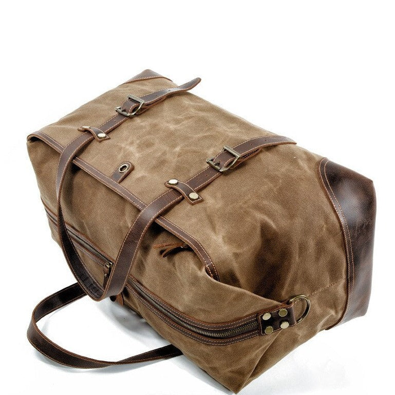 Sierra Waxed Canvas Weekender