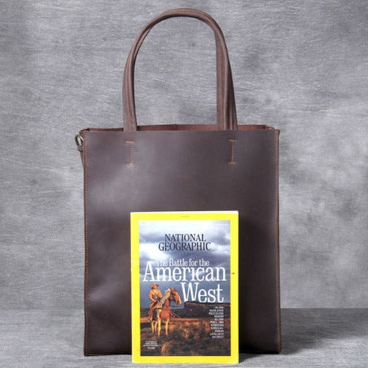 Frankie Leather Tote