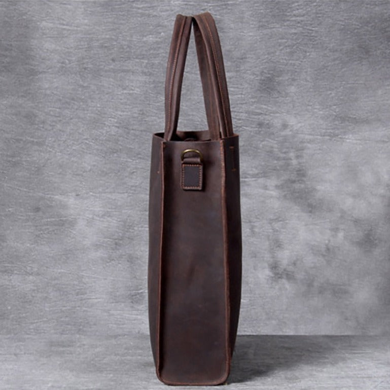 Frankie Leather Tote