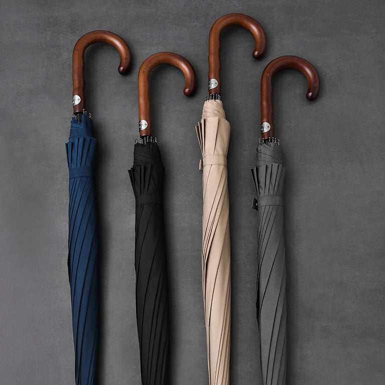 London Waking Umbrella - Contoured Crook