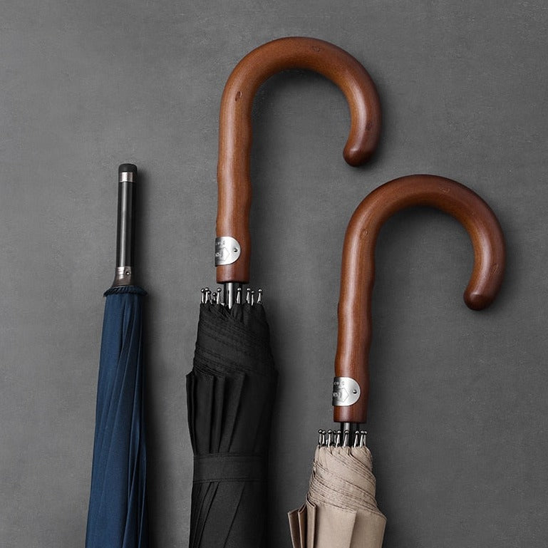 London Waking Umbrella - Contoured Crook