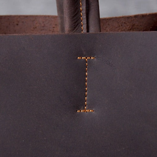 Frankie Leather Tote